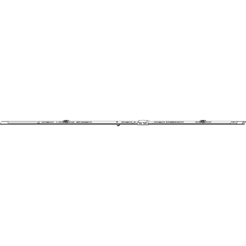 ROTO Patio Alversa SH-Mittelverschluss senkrecht L= 890 mm 1V-Zapfen silber