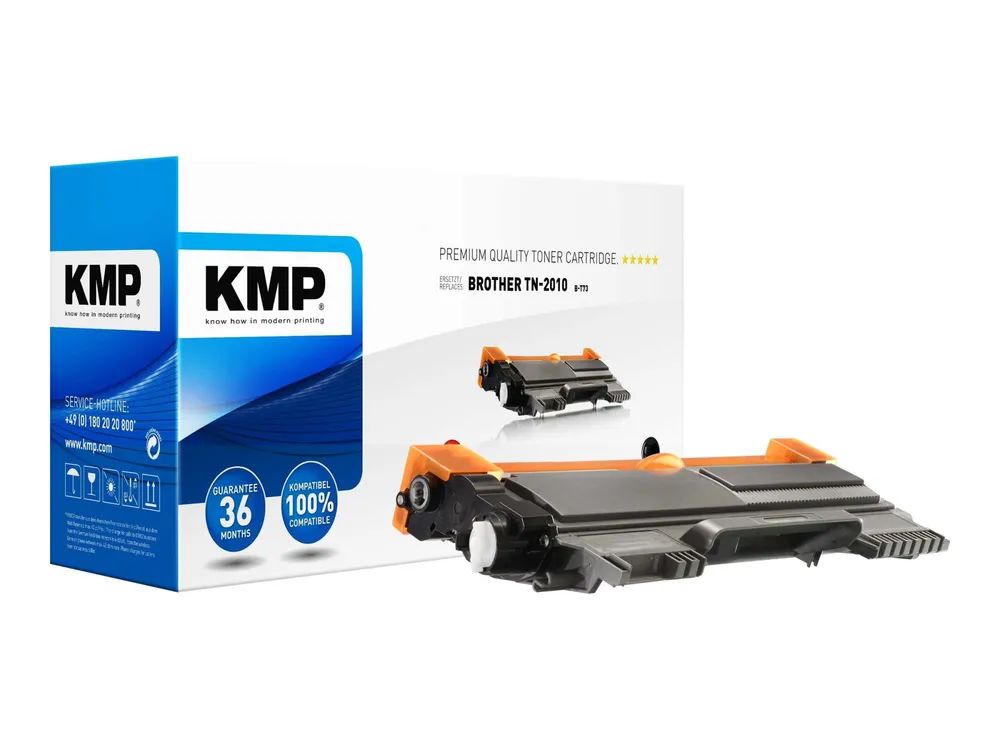 KMP B-T73 - 50 g - Schwarz - kompatibel - Tonerpatrone (Alternative zu: Brother TN2010)