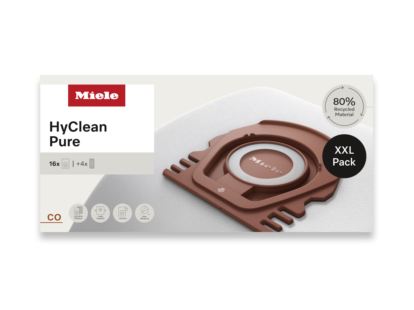 Miele XXL-Pack CO HyClean Pure