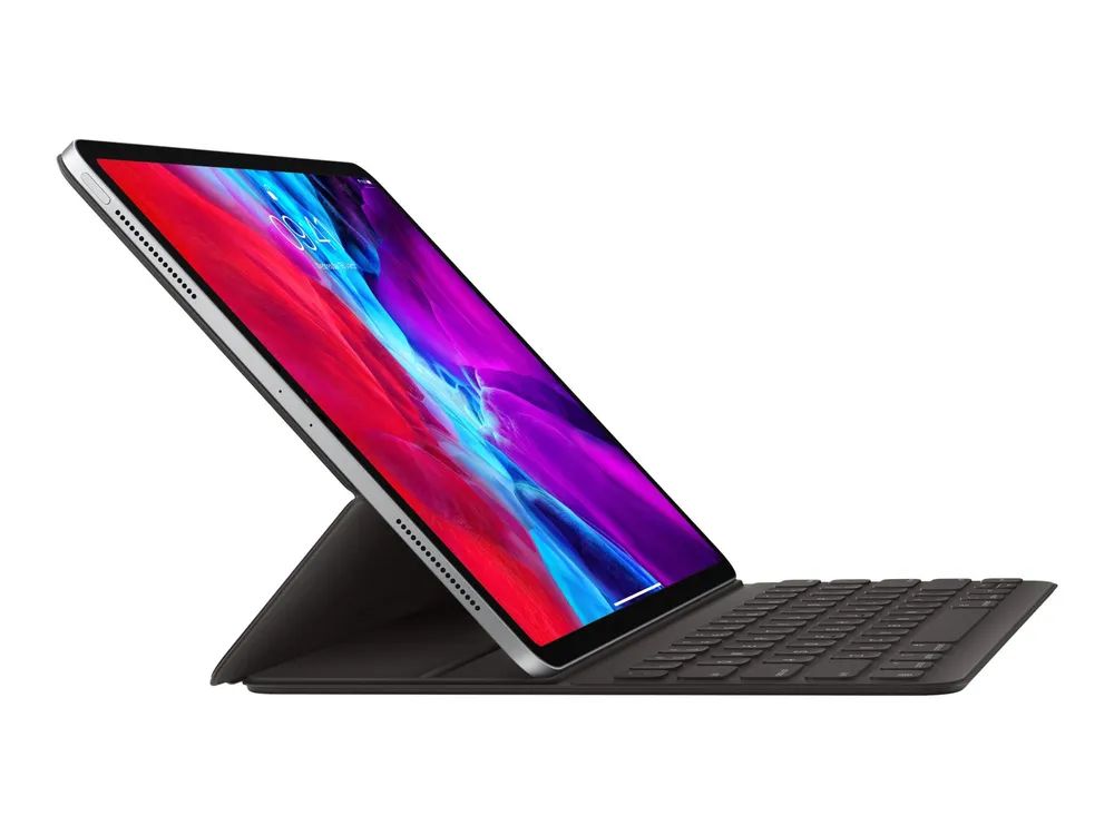 Apple Smart - Tastatur und Foliohülle - Apple Smart connector - QWERTY - GB - für 12.9-inch iPad Pro (3. Generation, 4. Generation, 5. Generation, 6. Generation)