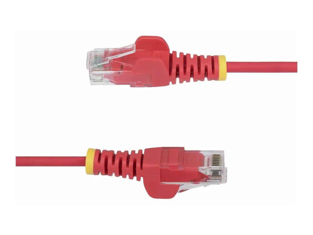 StarTech.com 2m Red Slim CAT6 Ethernet Cable, Snagless, 28AWG, LSZH - Patch-Kabel - RJ-45 (M)