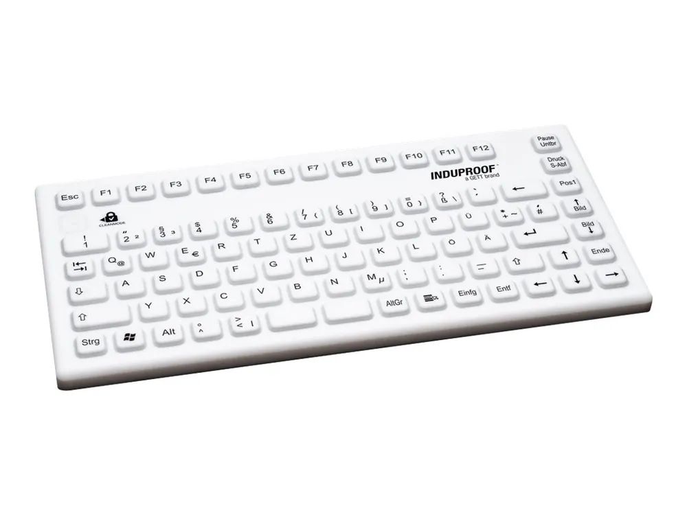 GETT InduKey TKG-086-IP68-WHITE - Tastatur - USB