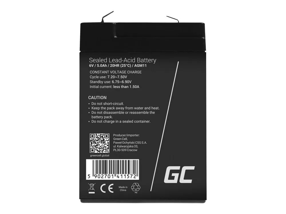 Green Cell USV-Akku - 1 x Batterie - Sealed Lead Acid (SLA)