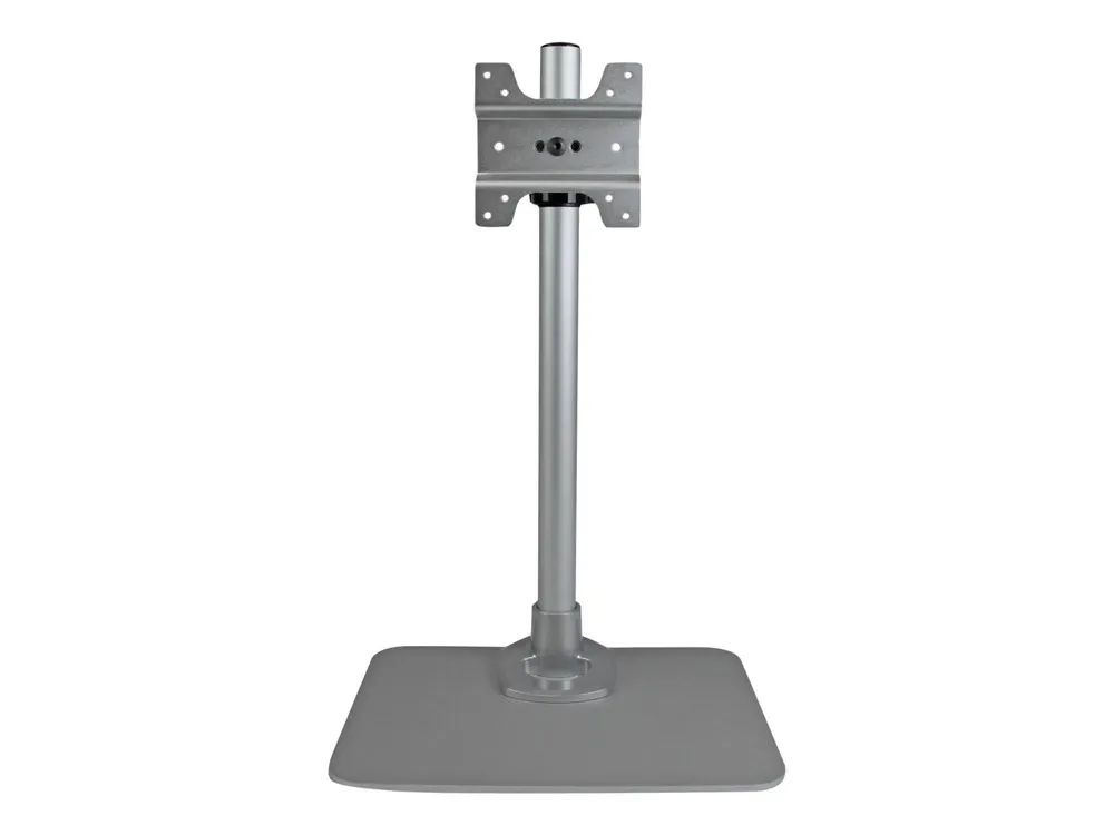 StarTech.com Monitorständer mit Kabelhalter - Höhenverstellbare Monitorhalterung für bis zu 30" LCD oder LED - Befestigungskit (Halterung für Schreibtisch, Füße, Schraubenschlüssel, Schrauben, Kabelklammer)