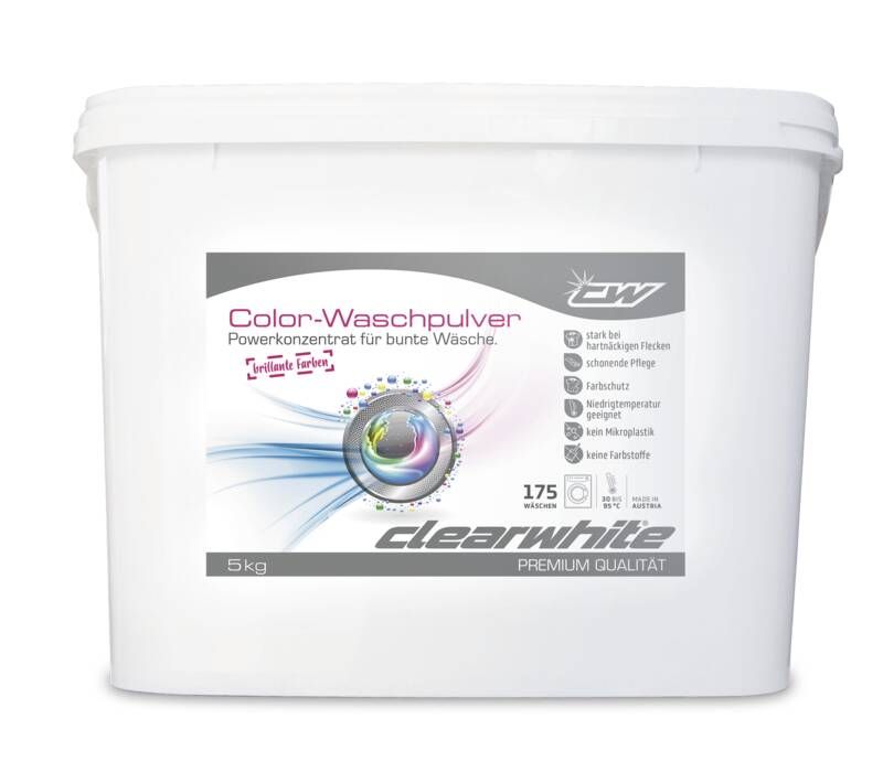Clearwhite Colorwaschpulver 5kg