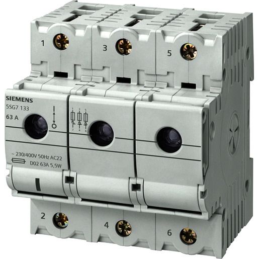 Siemens MINIZED D02 35A 3P OES / SIEMEN 5SG7133-8BA35