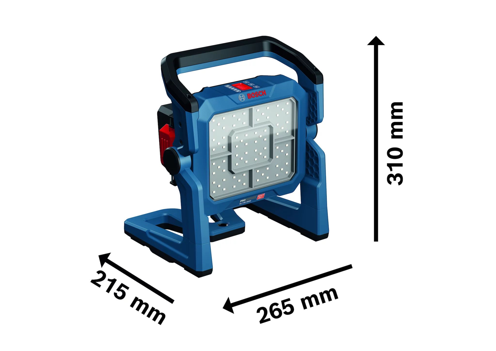 Bosch GLI18V-5000 Akku-Bauleuchte - 5000lm