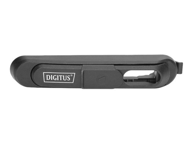 DIGITUS Schwenkgriff inkl. Profil-Halbzylinder Adapter