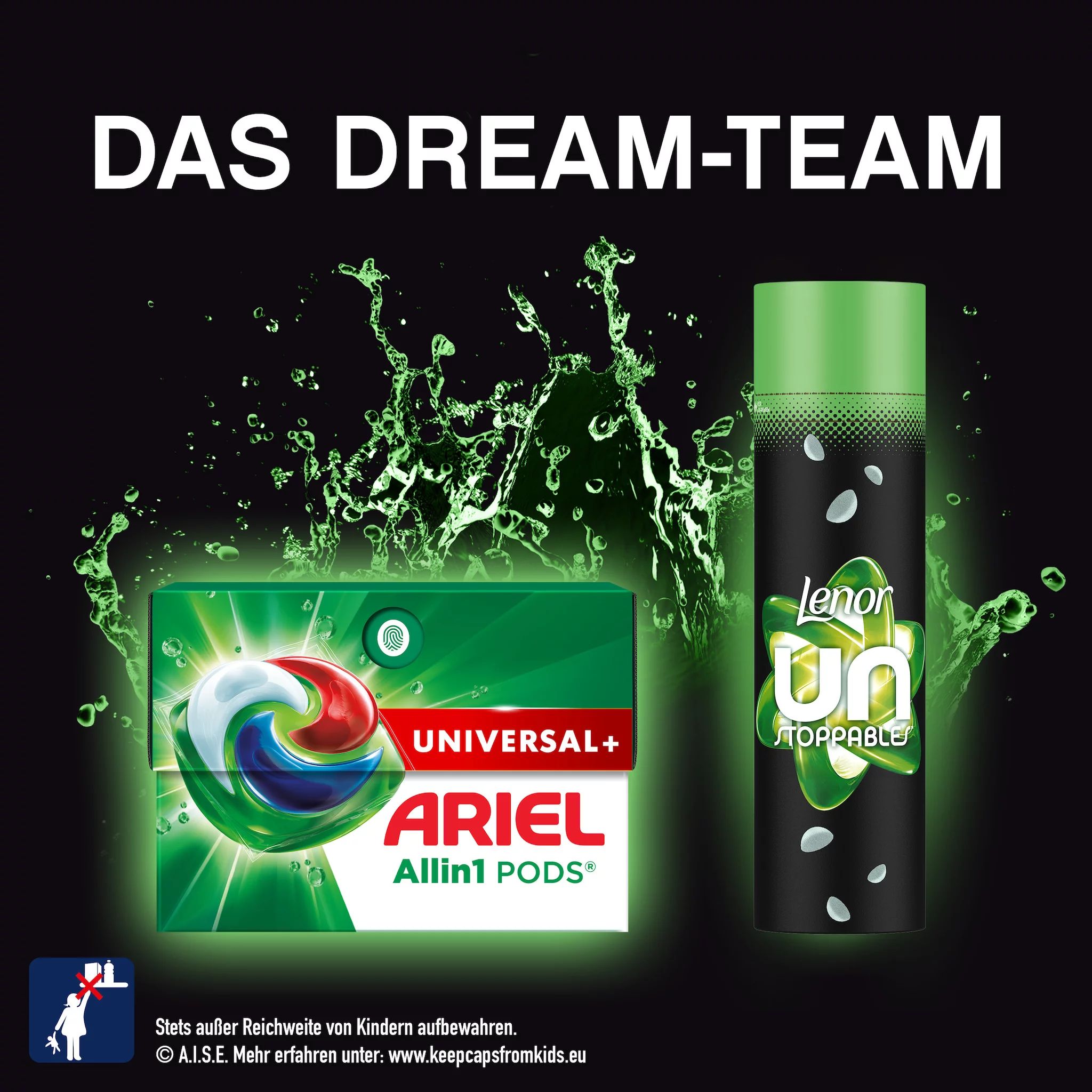 Lenor Unstoppables, Duft von Ariel, 280g