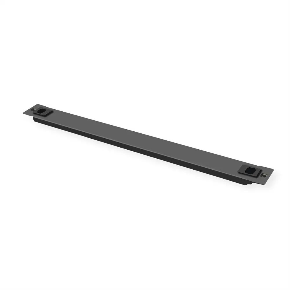 ROLINE 19-Zoll-Blindplatte Snap-in, 1 HE, schwarz
