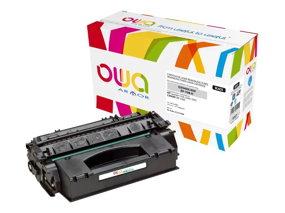 Armor OWA - Schwarz - kompatibel - wiederaufbereitet - Tonerpatrone (Alternative zu: HP Q5949X)