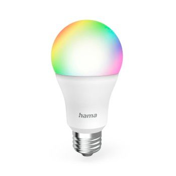 Hama Smarte Lampe E27, 9W, LED, Matter, Globe, RGBW, dimmbar, mit App