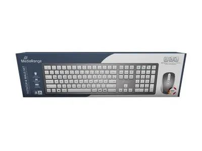 MEDIARANGE BT Tastatur+Maus QWERTZ DE MROS135 - Tastatur - Optisch