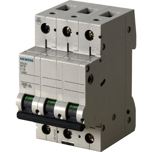 Siemens LS-SCHALTER 6KA 3POL C13 / SIEMEN 5SL6313-7