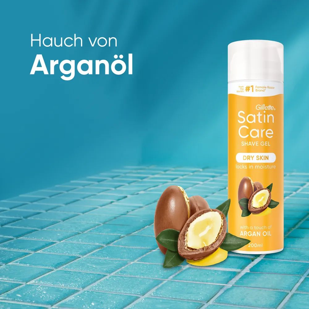 Satin Care Gel Arganöl 