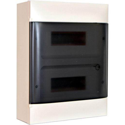 Legrand AP-VERTEILER TRANSP.TÜR 2X12TE / LEGRAN 135212 PRACTIBOX S 135212