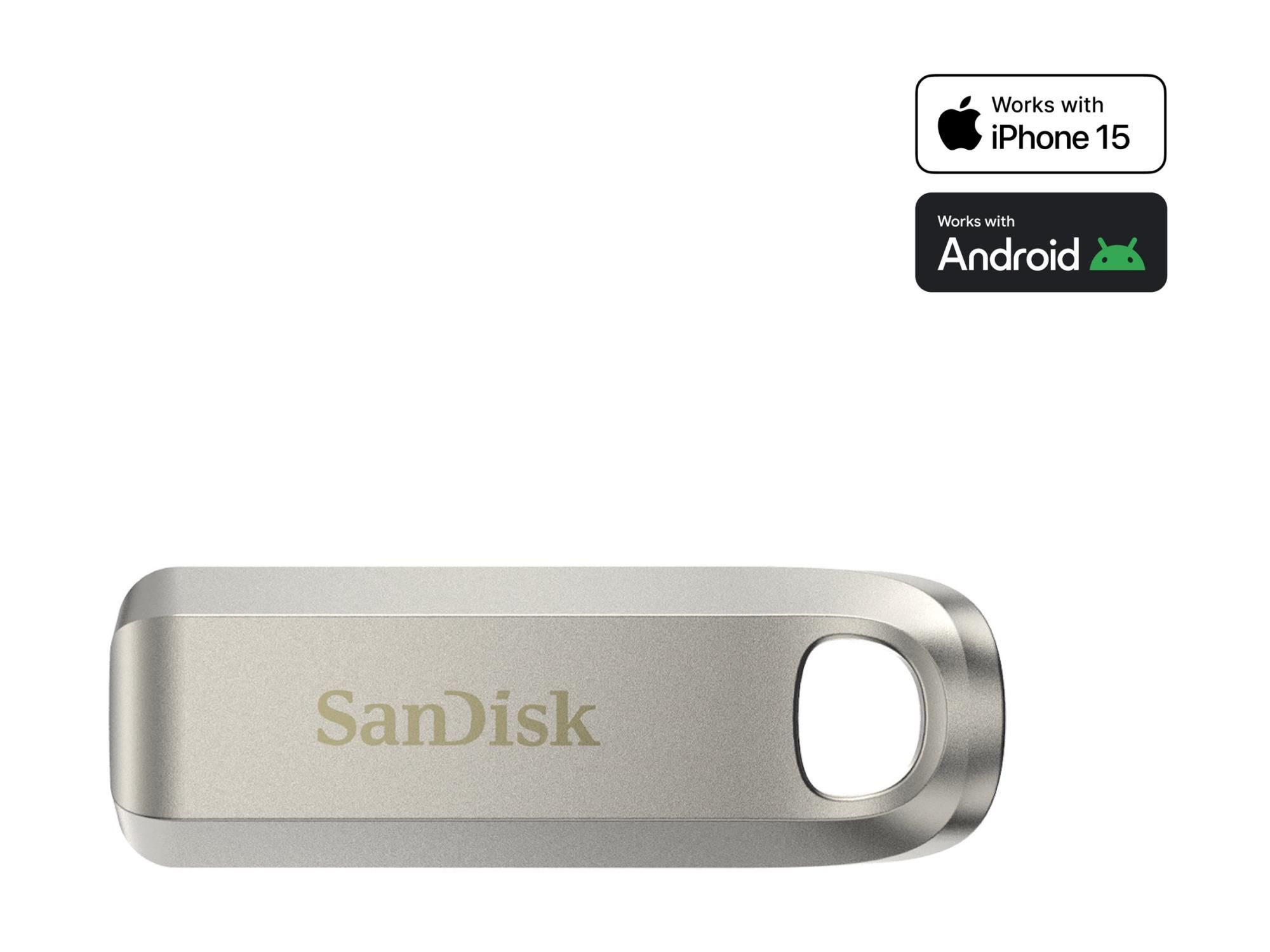 SanDisk Ultra Luxe - USB-Flash-Laufwerk - 128 GB