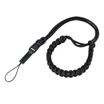 Hama Handschlaufe "Braid 20", Schnellverschluss, Länge 20 cm, Schwarz