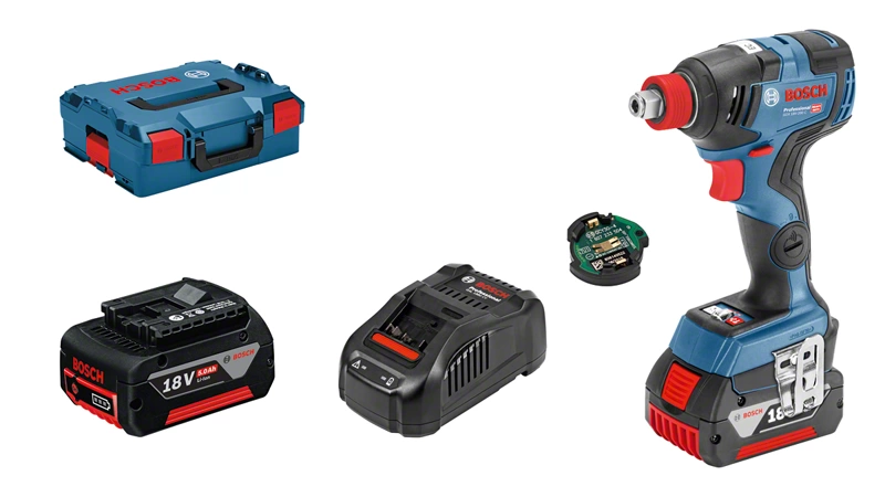 Bosch Professional GDX 18V-200 C, 2x5.0Ah, GAL 188