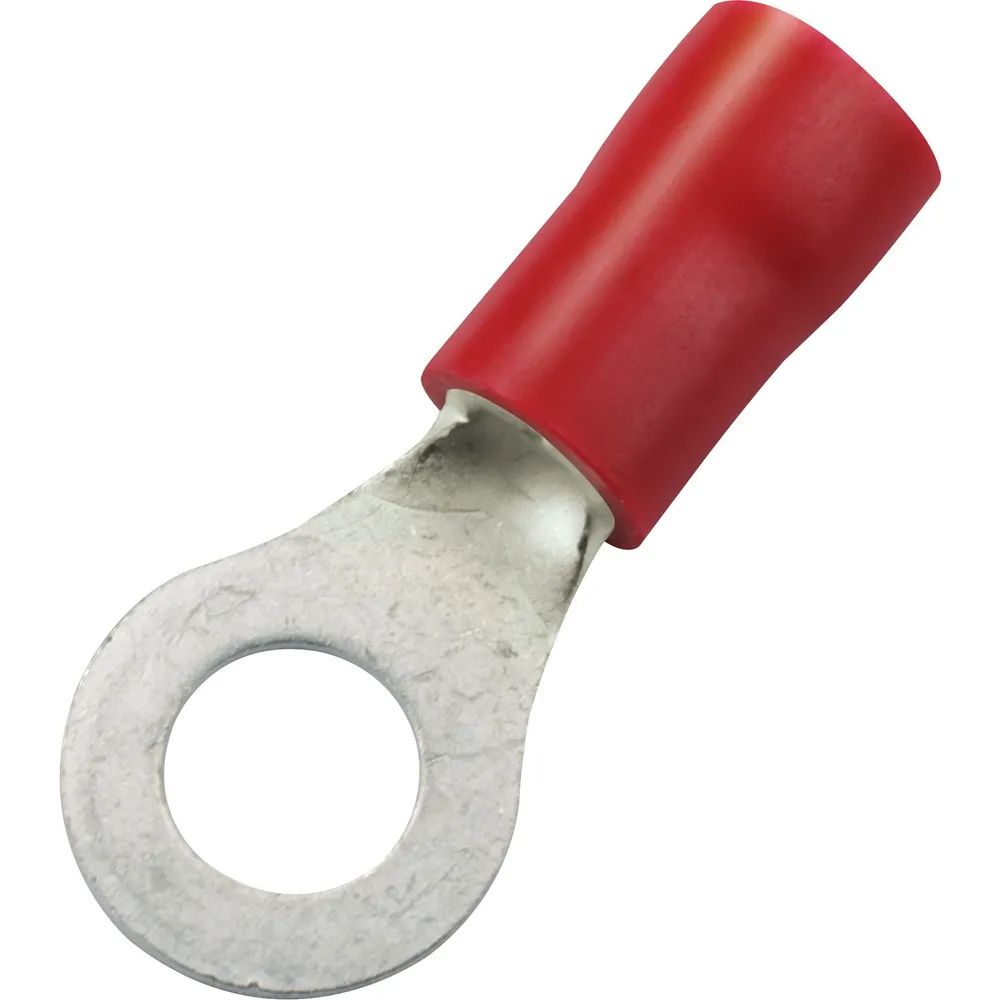 Edler Systems Kabeltechnik GmbH Ringkabelschuh M5 Querschnitt 0,5 - 1,5 mm² isoliert rot