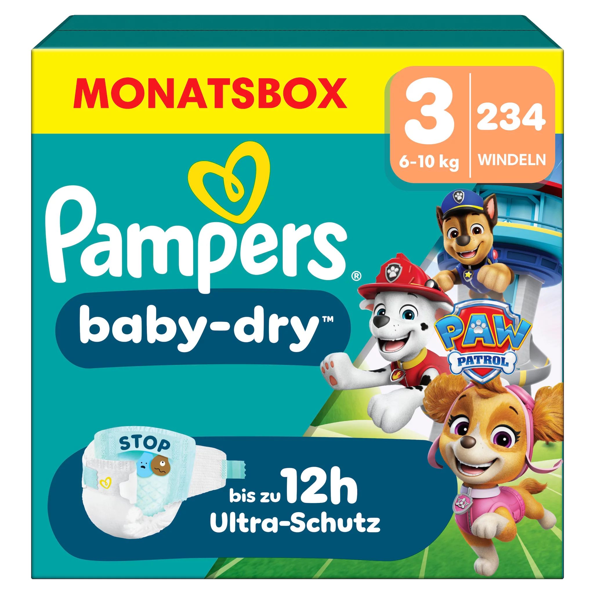 Pampers Baby Dry Gr.3 Midi 6-11kg Paw Patrol