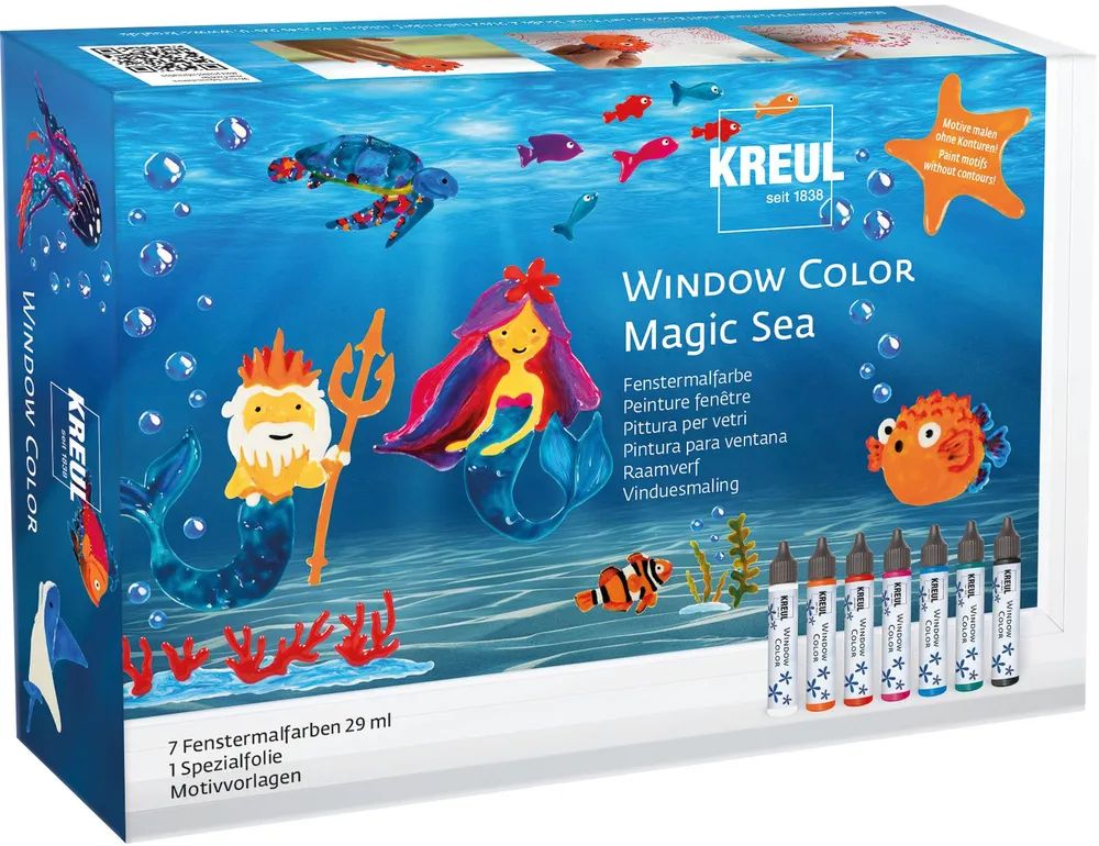 C. Kreul GmbH & Co.KG KREUL Window Color Set Magic Sea