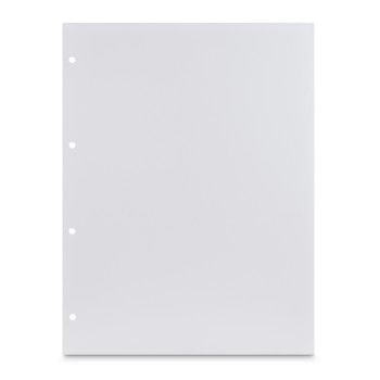 Hama Fotokarton, 23,3x31 cm, gelocht, 25 Blatt, Weiß