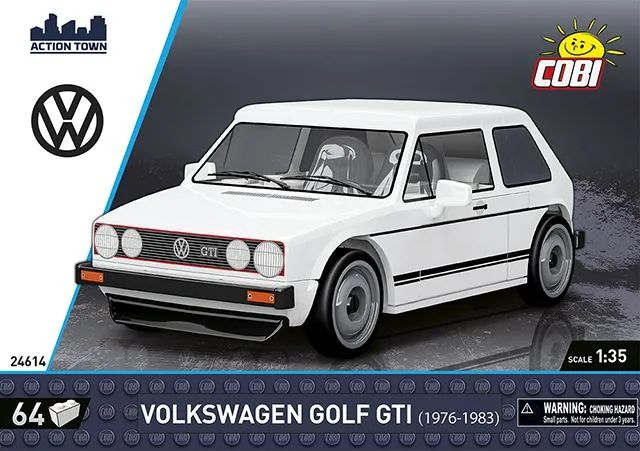 Cobi GmbH VW GOLF GTI(1976-1983) Scale 1:35