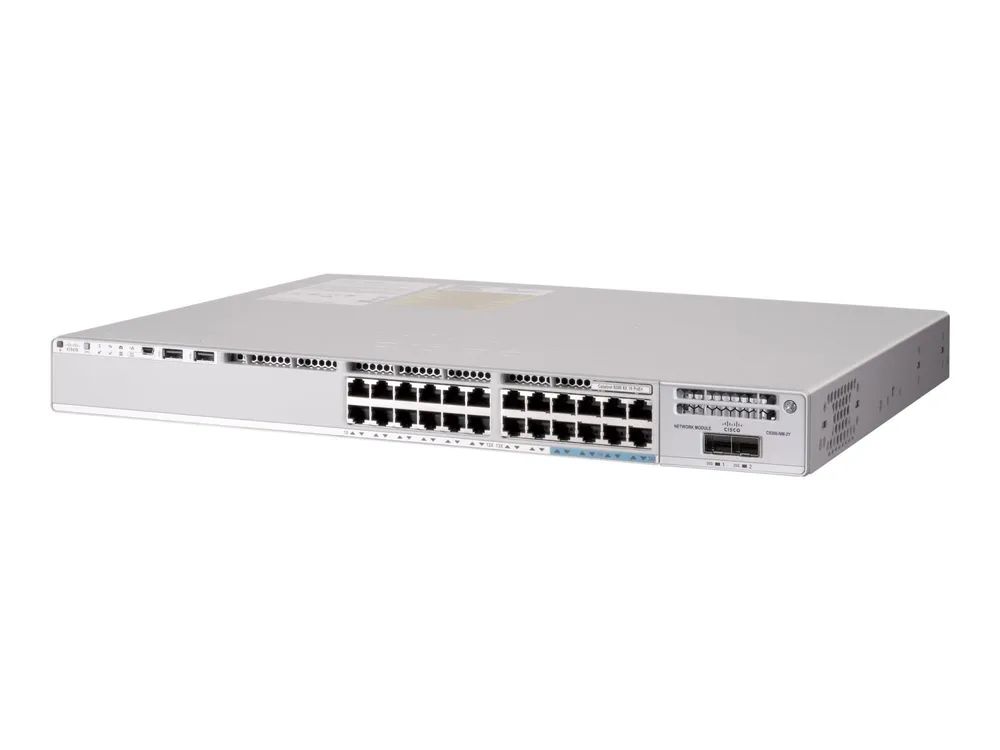 Cisco Catalyst 9200 - Network Essentials - Switch - L3 - managed - 8 x 100/1000/2.5G/5G/10GBase-T + 16 x 10/100/1000 (PoE+)