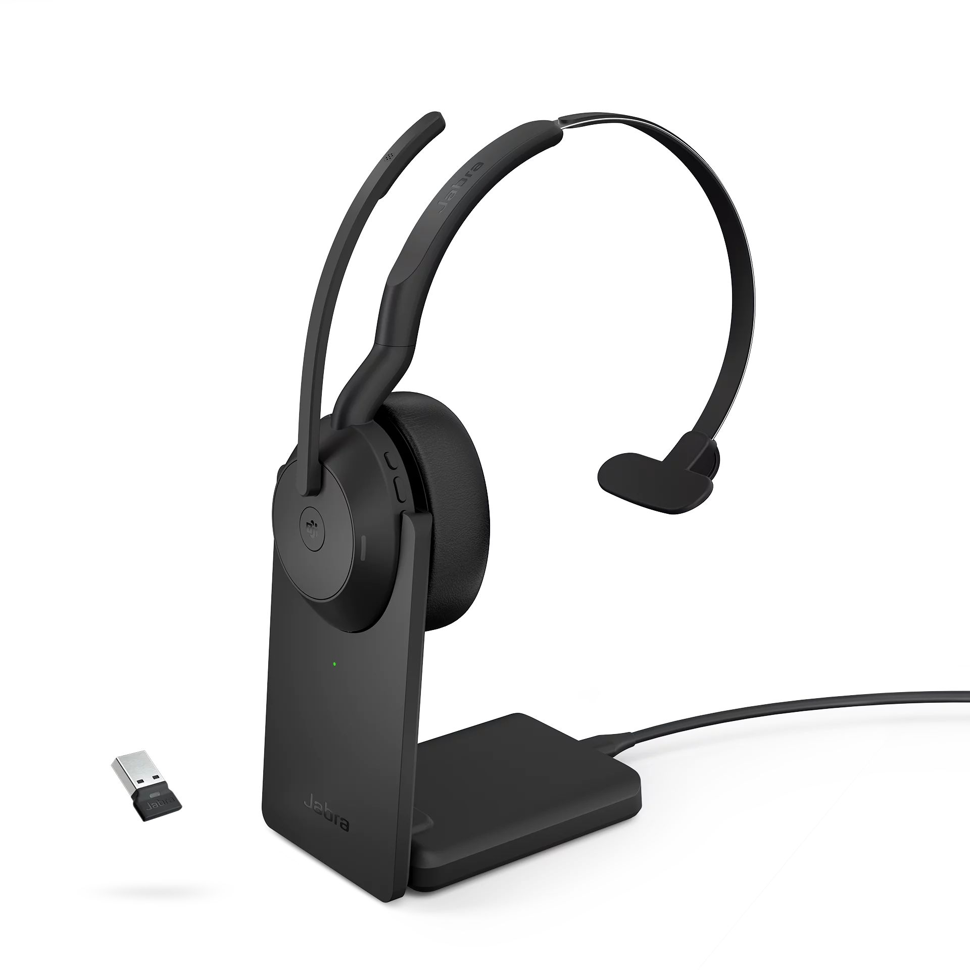 Jabra Evolve2 55 MS Mono - Headset - On-Ear - Bluetooth