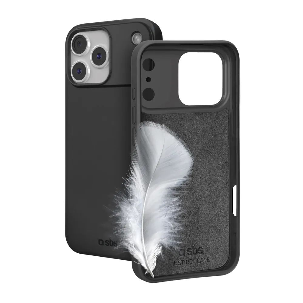 SBS Instinct Cover iPhone 17 Pro Max schwarz
