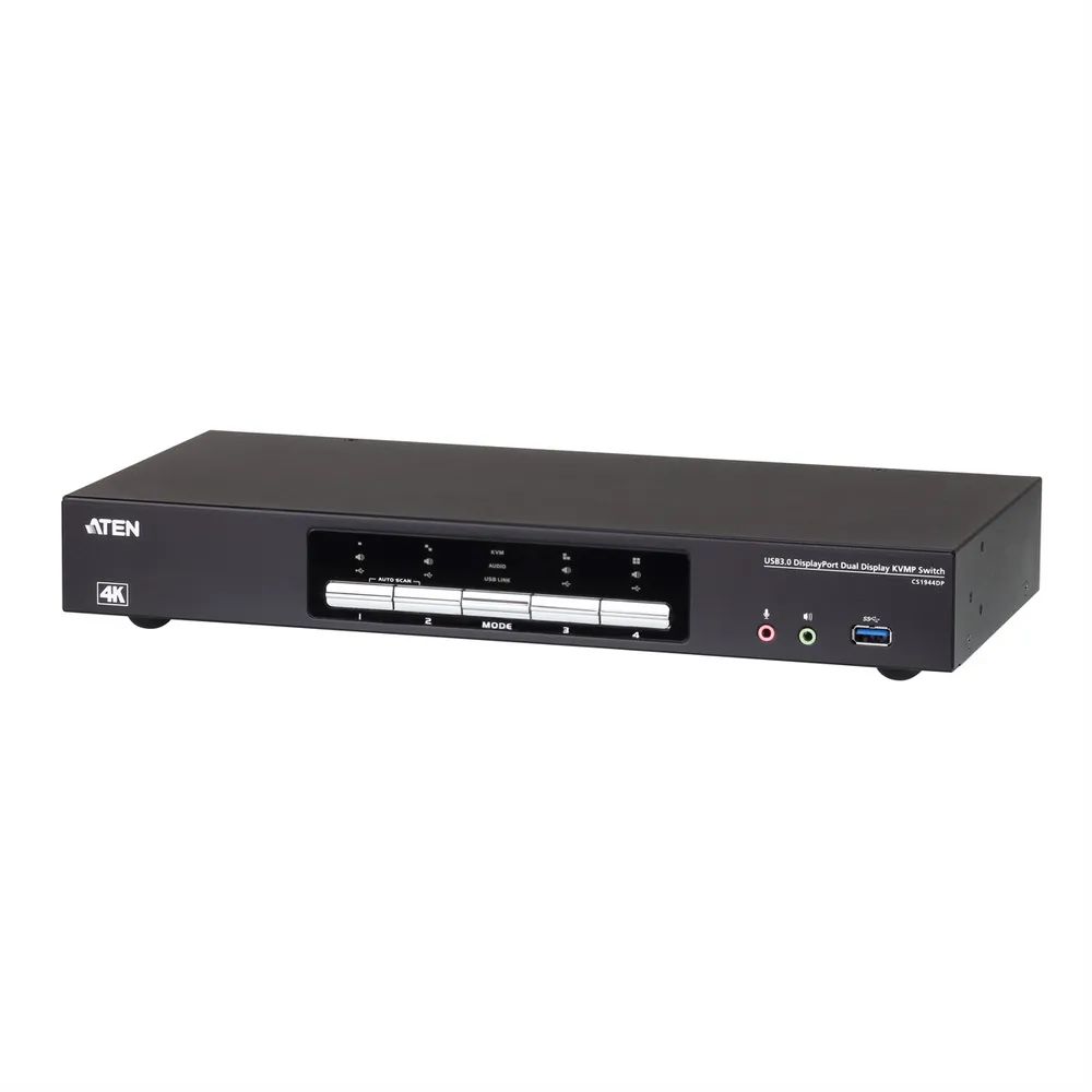 ATEN CS1944DP - KVM-/Audio-/USB-Switch - 4 x