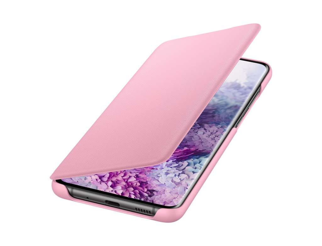 Samsung LED-View-Cover "EF-NG985" für Galaxy S20+, Pink
