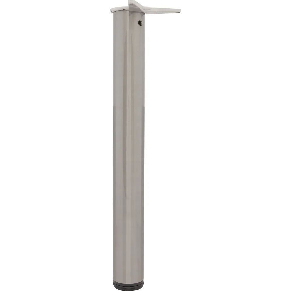 Camar s.p.a. ARTICOLI TECNICI CAMAR Tischfuß rund 80 x 700 mm Stahl Edelstahl-Effekt