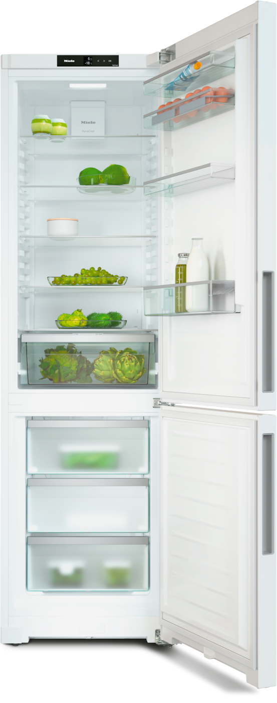 Miele KFN 4395 DD ws freistehende Kühl-Gefrierkombination
