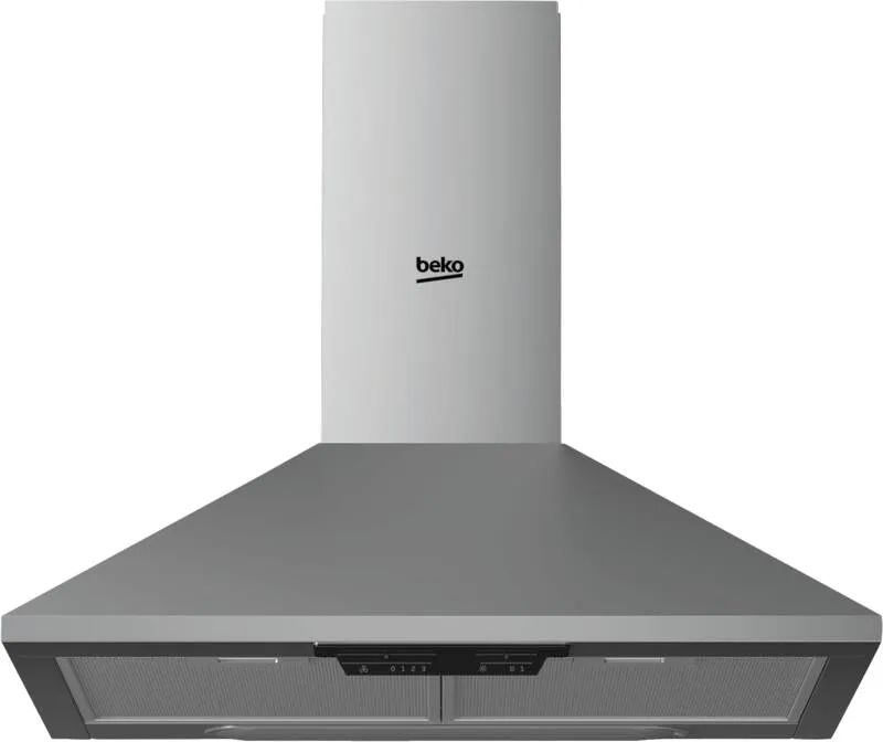 Beko HCP61310IH Kaminhaube PYRAMID, 60 cm - Edelstahl