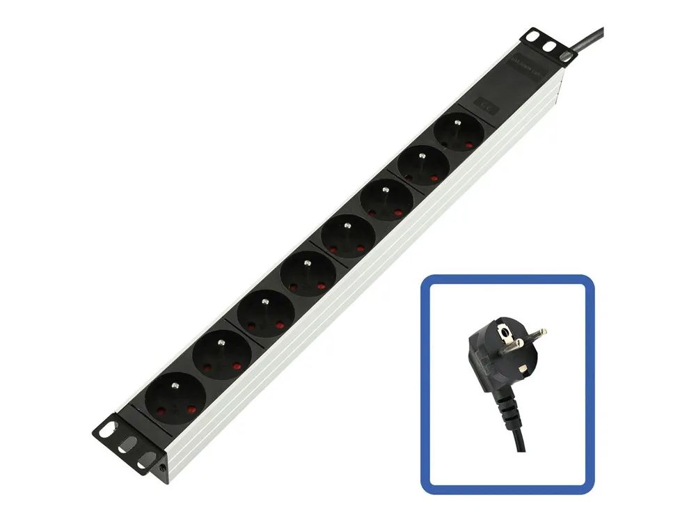 Lanview Logon TUPS032 - Steckdosenleiste (Rack - einbaufähig)
