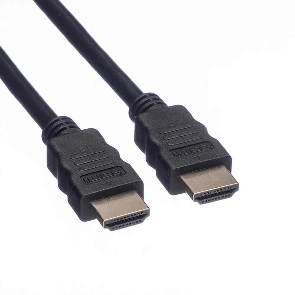 ROLINE HDMI High Speed Kabel mit Ethernet, schwarz, 1 m