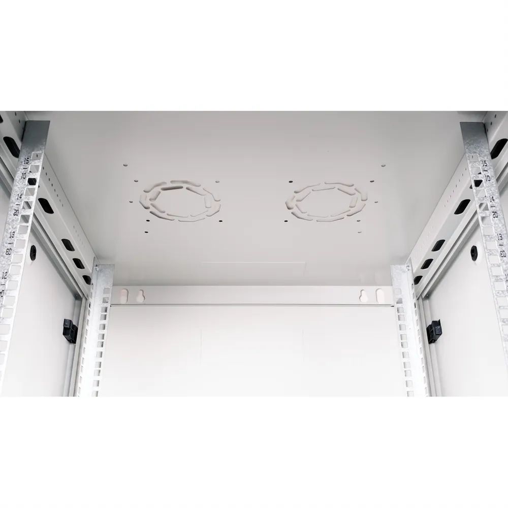 ROLINE 19-Zoll Wandgehäuse Basic Plus 15HE, 600x600 BxT grau