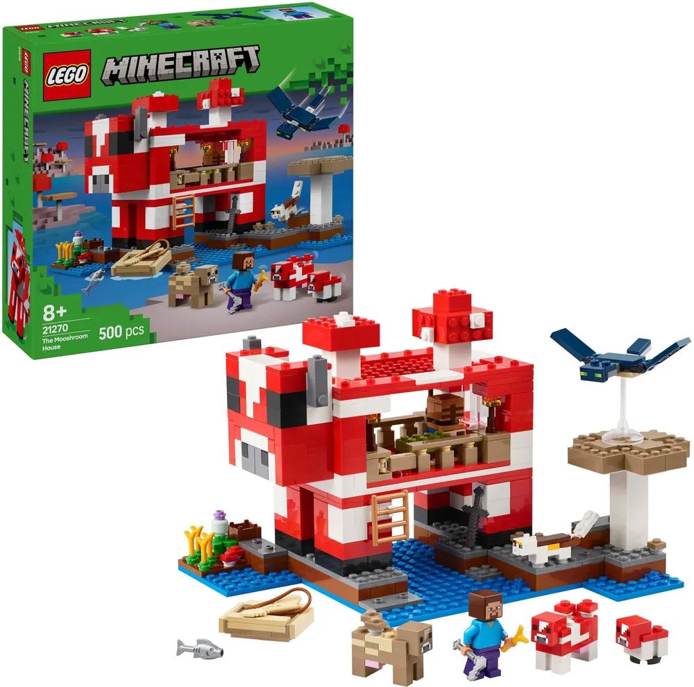 LEGO 21270 Minecraft Das Pilzkuh-Haus