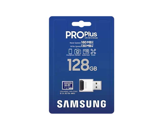 Samsung PRO Plus MB-MD128SB - Flash-Speicherkarte