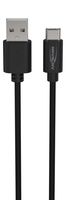 Ansmann 1700-0130 - 1 m - USB A - USB C - 0,48 Gbit/s - Schwarz