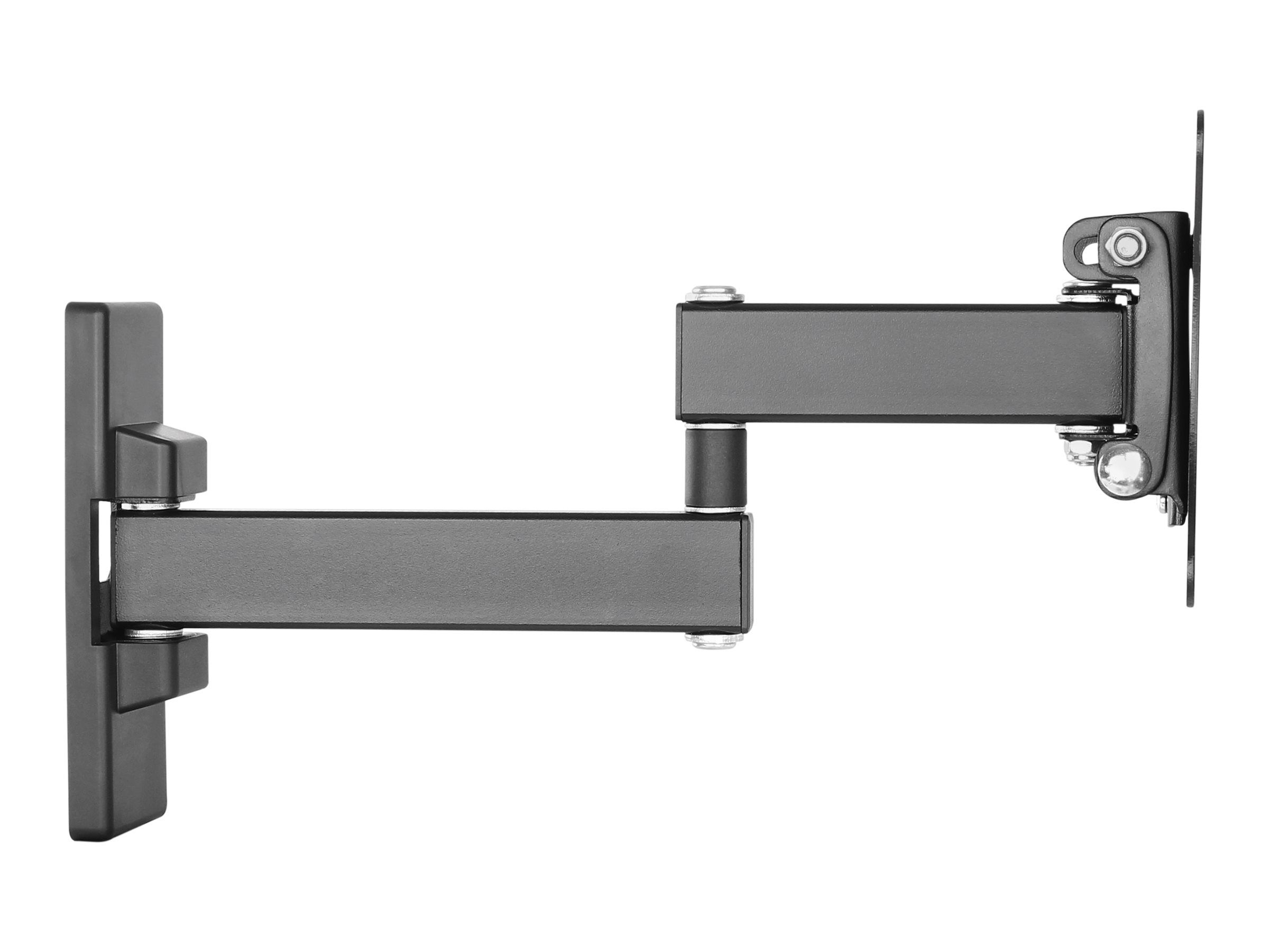 Vision VFM-WA1X1B - Befestigungskit (Wandarm) - für Monitor - kaltgewalzter Stahl - Schwarz - Bildschirmgröße: 33-68.6 cm (13"-27")