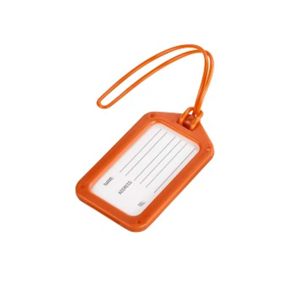 Hama Gepäckanhänger, 9 x 5 cm, 2er-Set, Orange