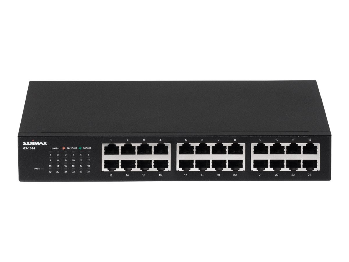 Edimax GS-1024 - Switch - unmanaged - 24 x 10/100/1000