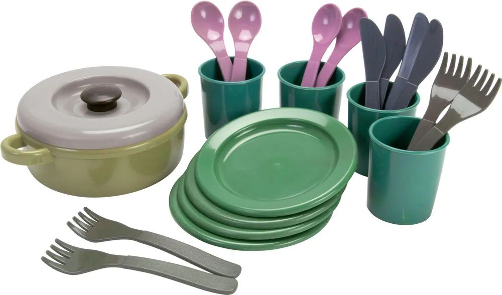 Dantoy A/S Green Bean Essservice im Netz, 22 Teile