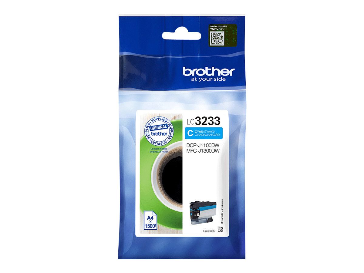 Brother LC3233C - Dunkelblau - original - Druckerpatrone