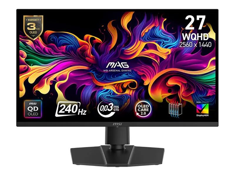 MSI MAG 271QP X24 - OLED-Monitor - Gaming - 68.6 cm (27")