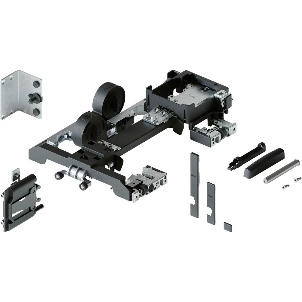 HAWA Concepta III V2 15 Einschiebegarnitur Push, links