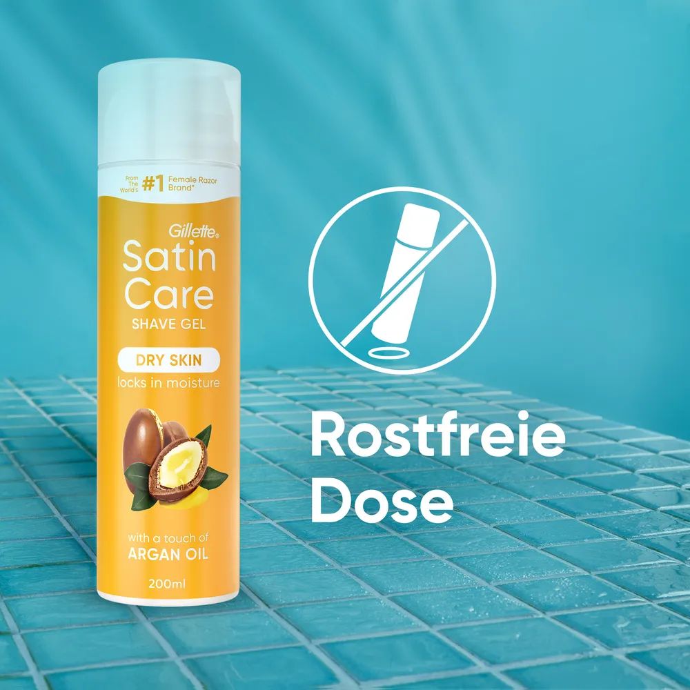 Satin Care Gel Arganöl 